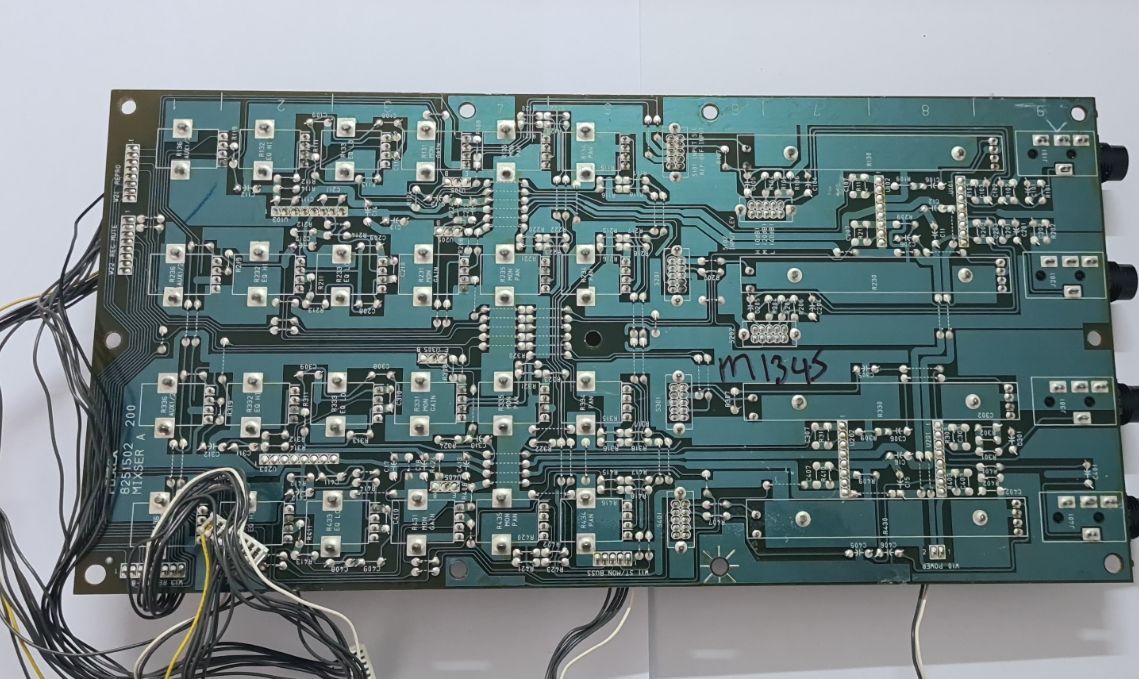 FOSTEX DMT-8VL PCB 8251502 200 MIXER A PCB DUSTY