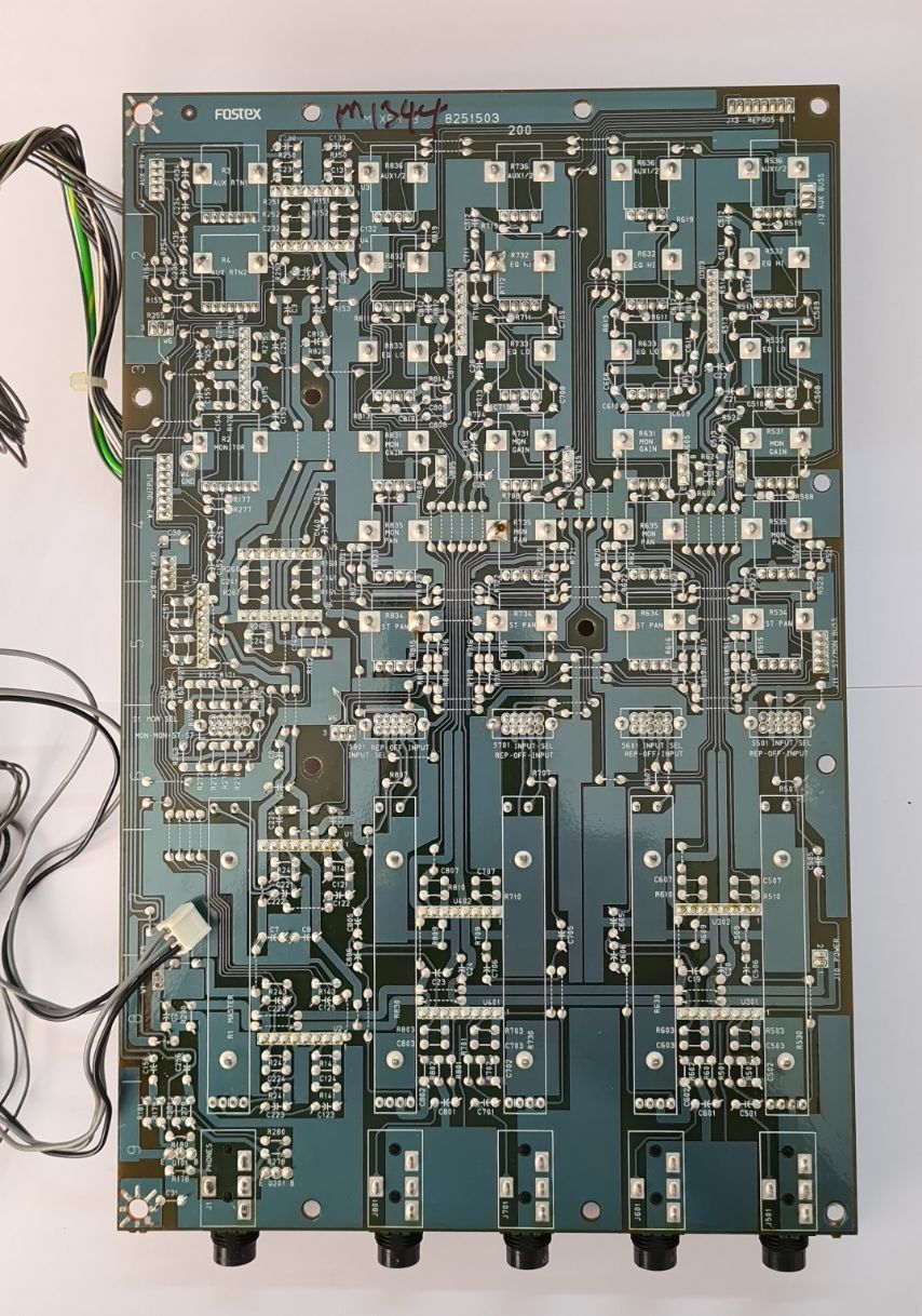 FOSTEX DMT-8VL PCB 8251503 200 MIXER B PCB DUSTY