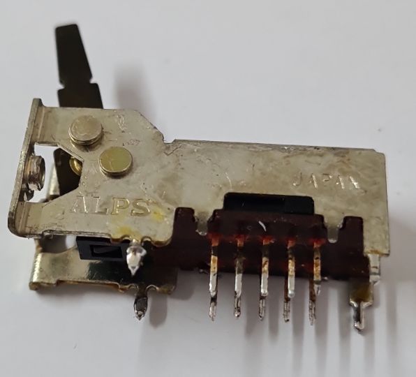 Fostex 250 slide switch 10 pin 3 way
