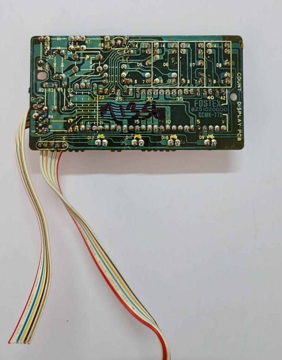 FOSTEX 250 COUNTER DISPLAY PCB 8251020000