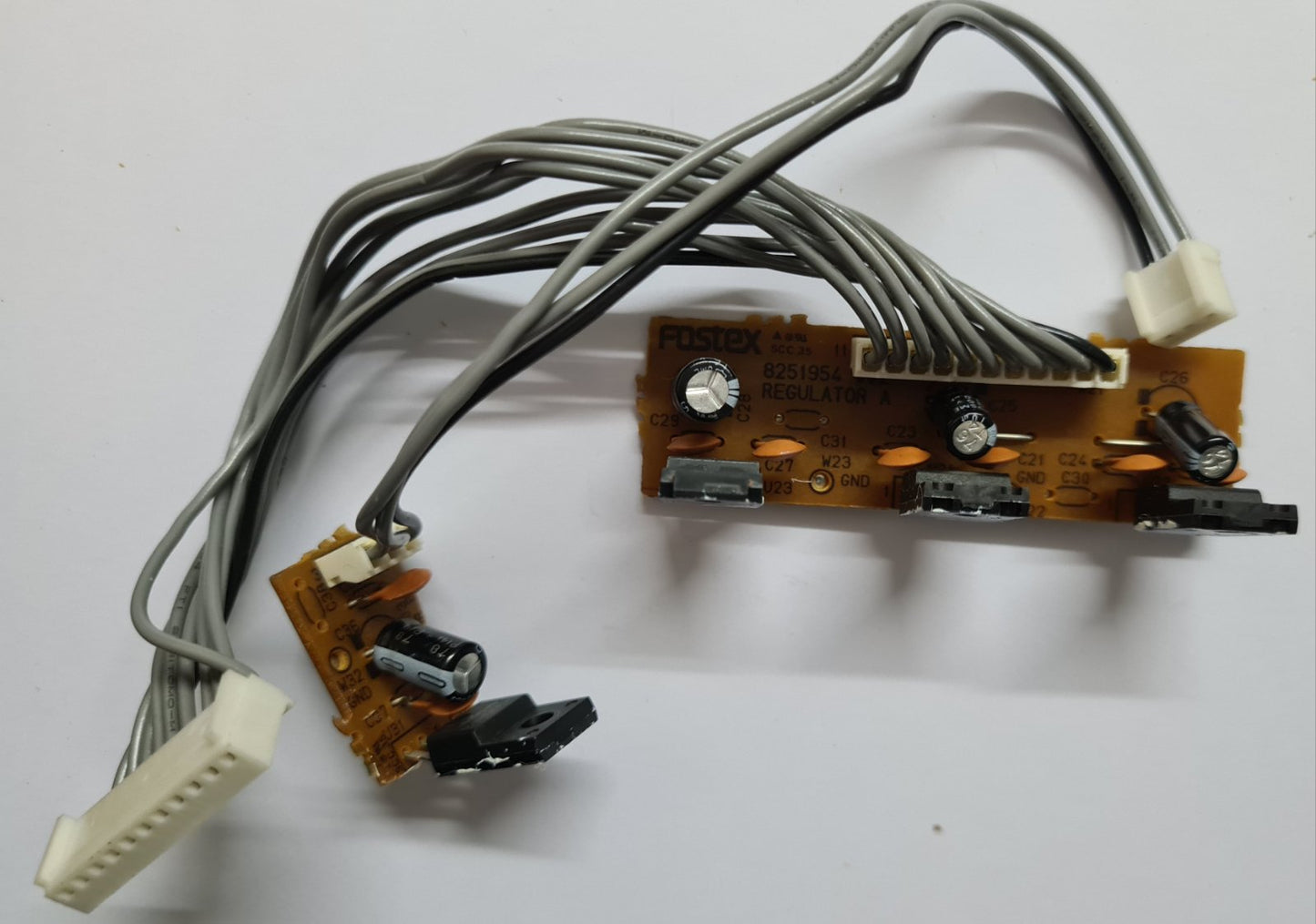 FOSTEX DMT-8VL PCB 8251954 002 AND 003 REGULATOR