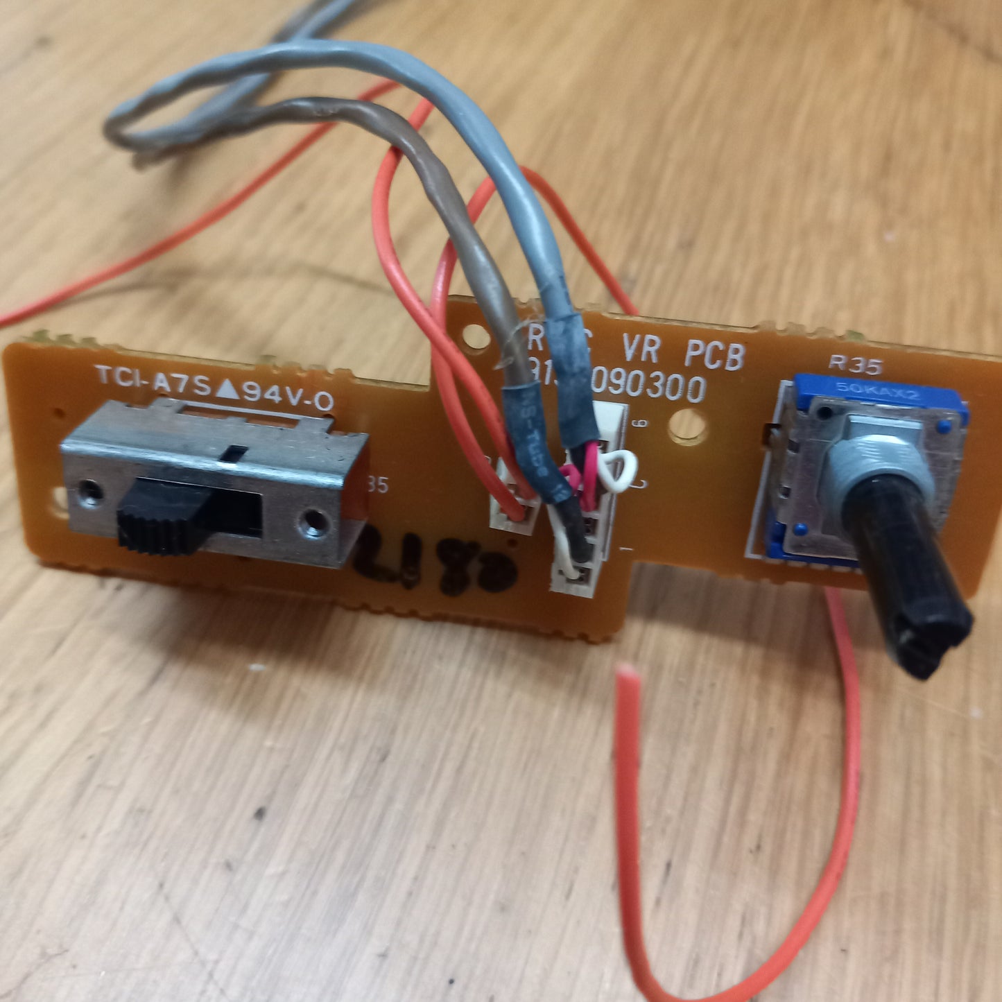 Teac W-410 double deck rec vr pcb 9155090300