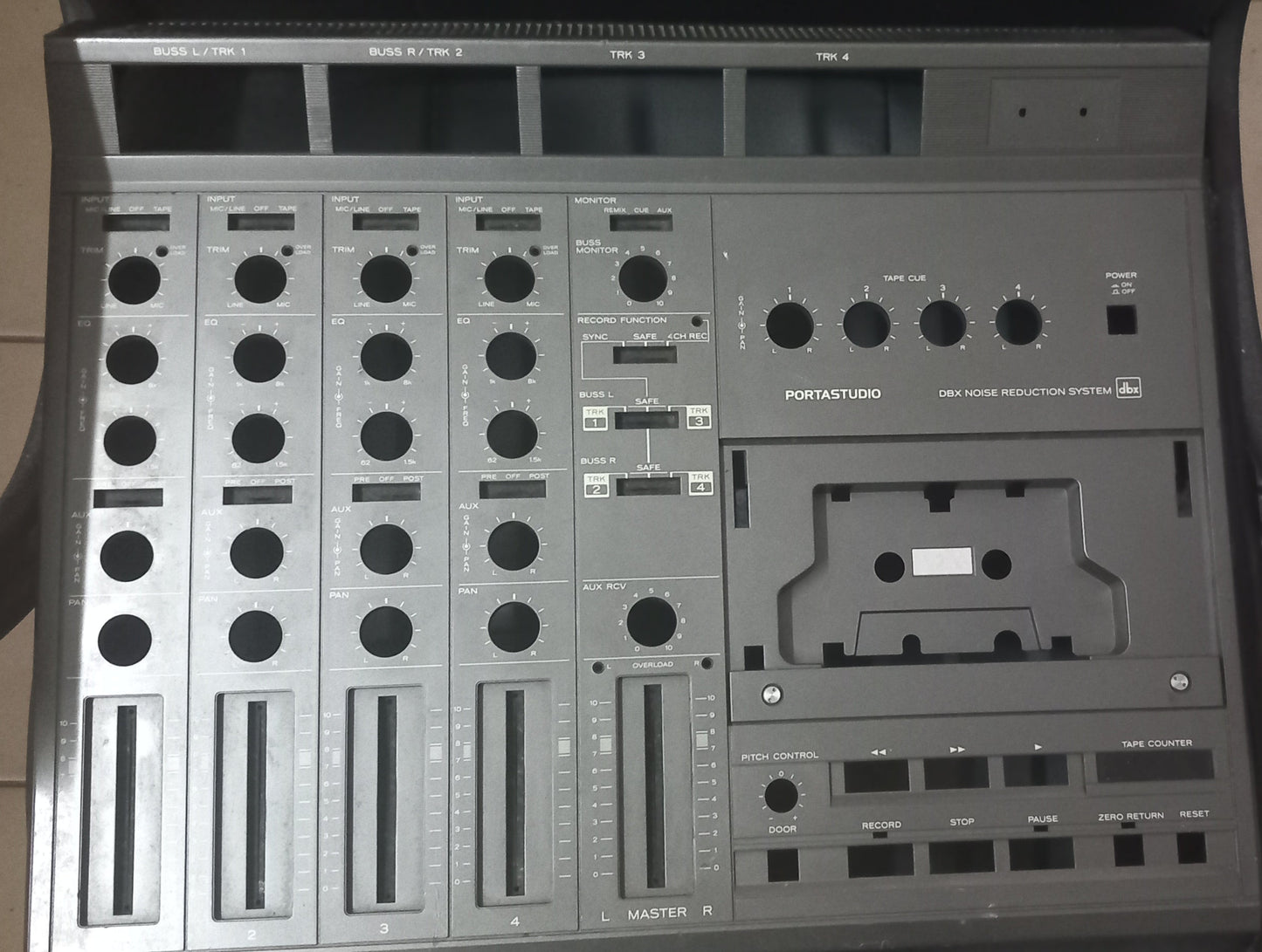 Tascam 244 top cover shell