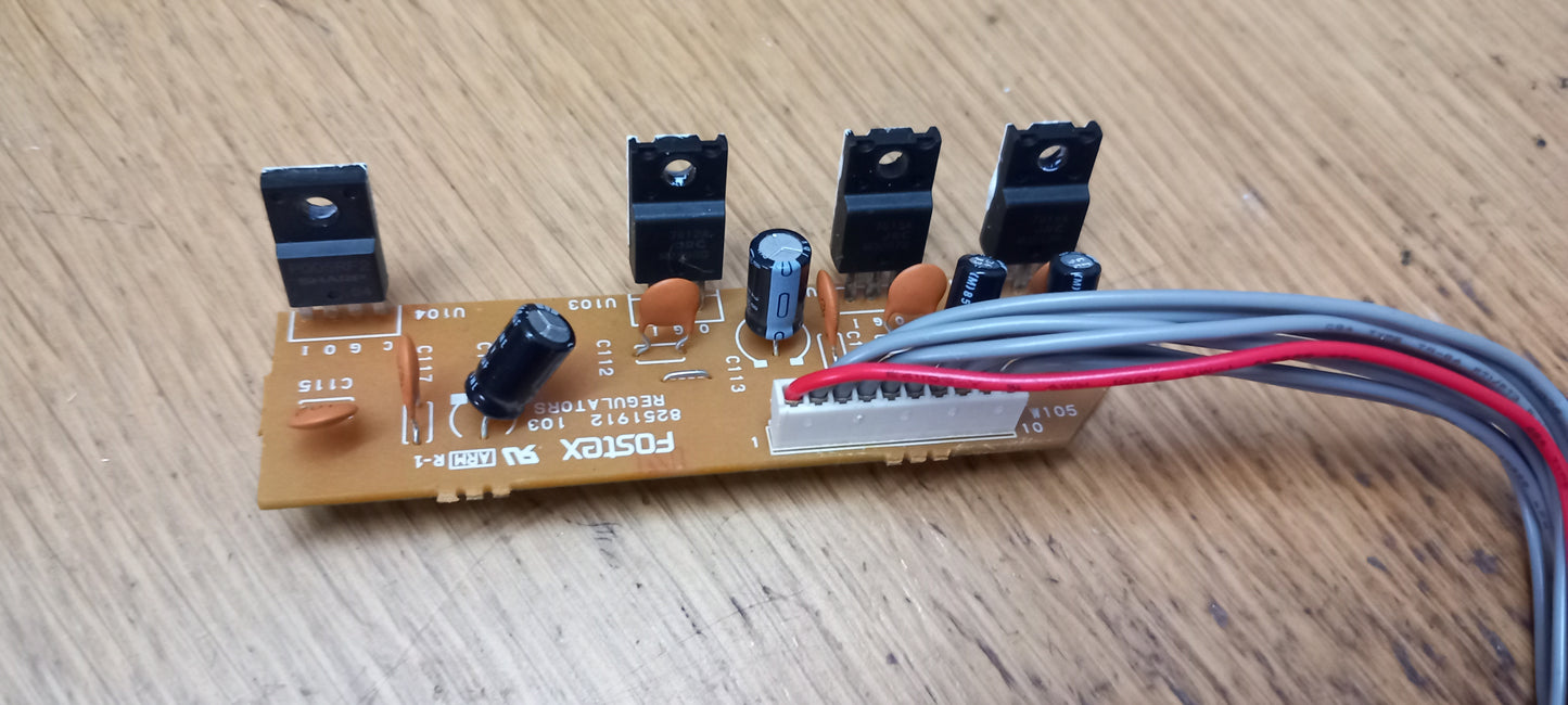 Fostex D-10 regulator pcb 8251912 103