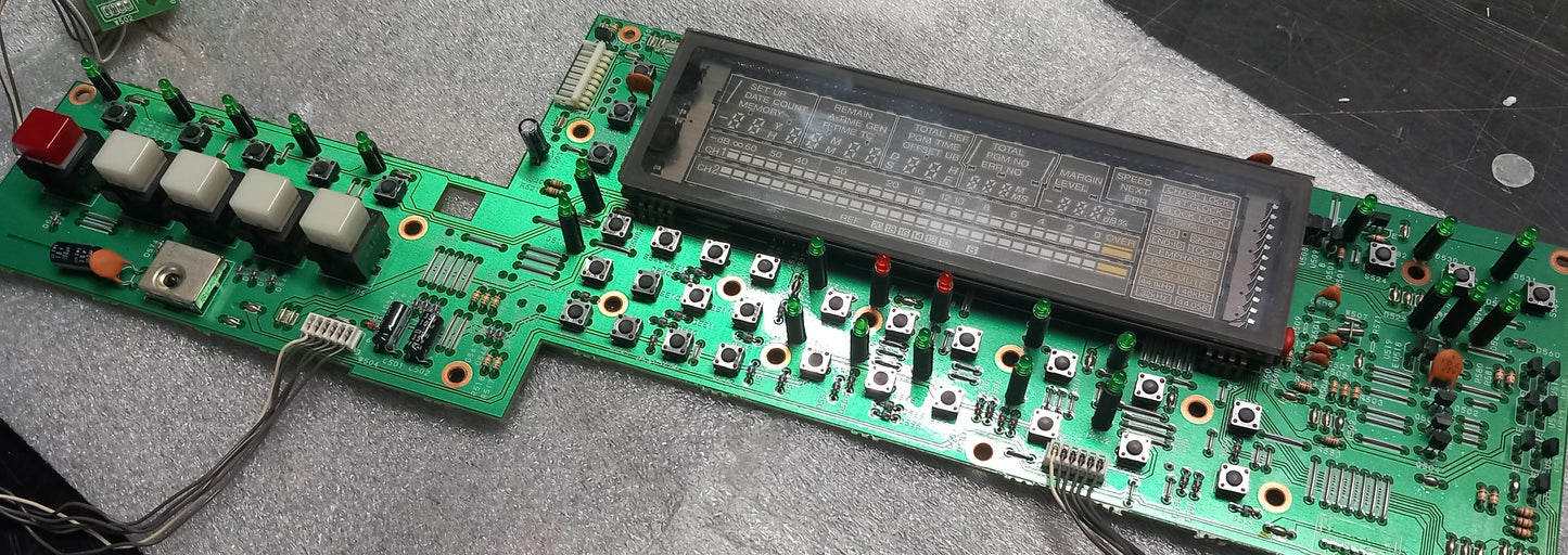 Fostex D-10 Display pcb 8251914 201