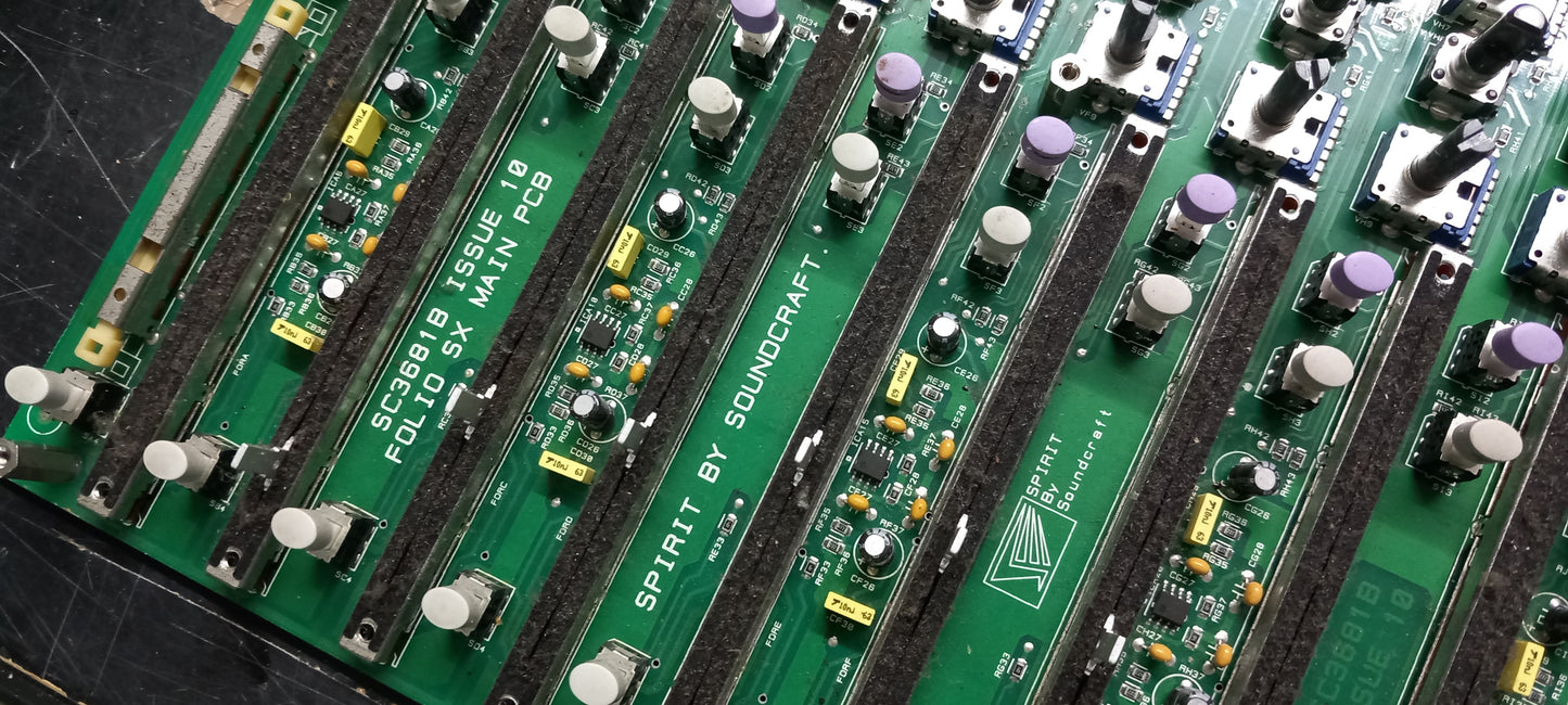 SOUNDCRAFT spirit Folio parts SX parts