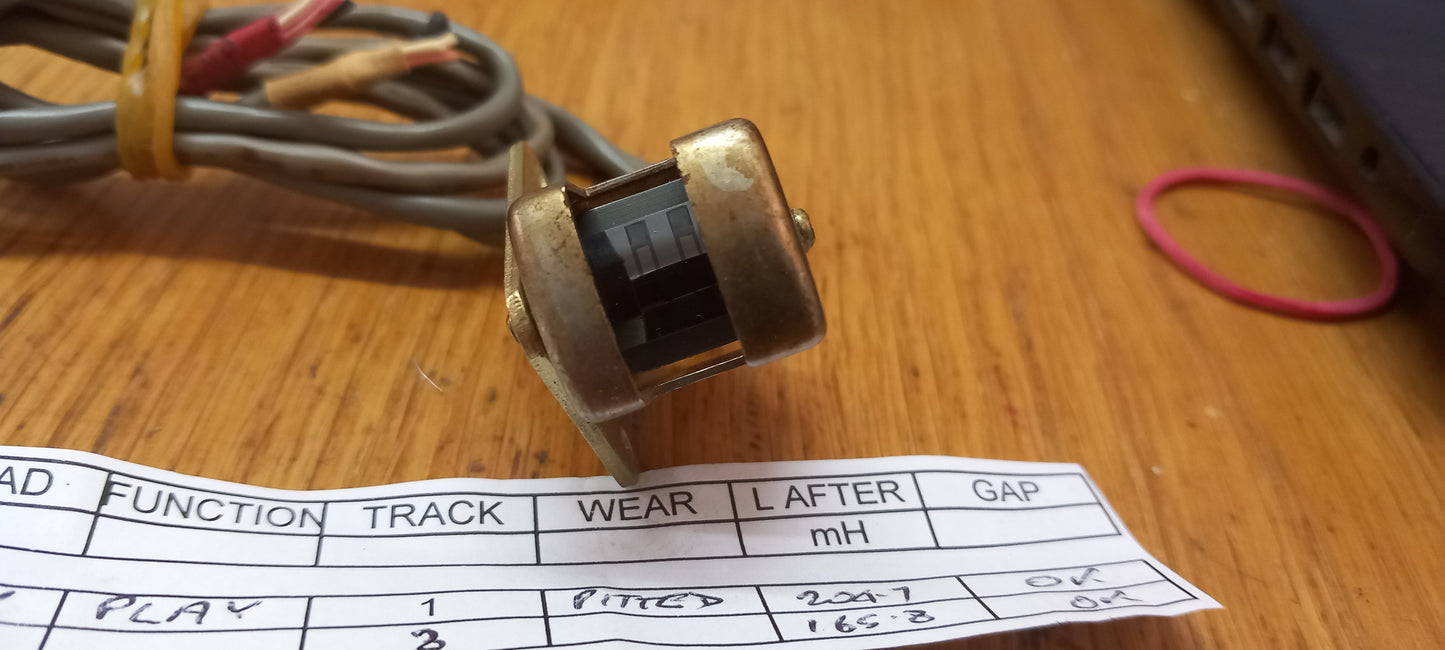 Sony TC-399 record play erase heads