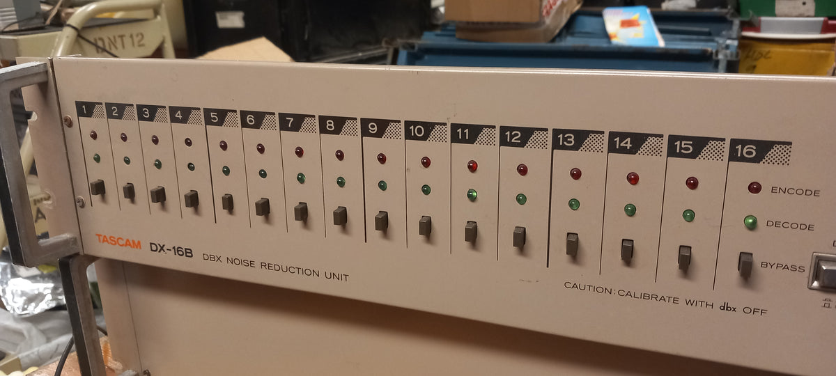Tascam 85-16B DX-16B full unit
