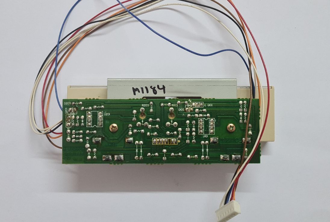 Tascam 112 meter pcb and 2 VU meters 52101949-00