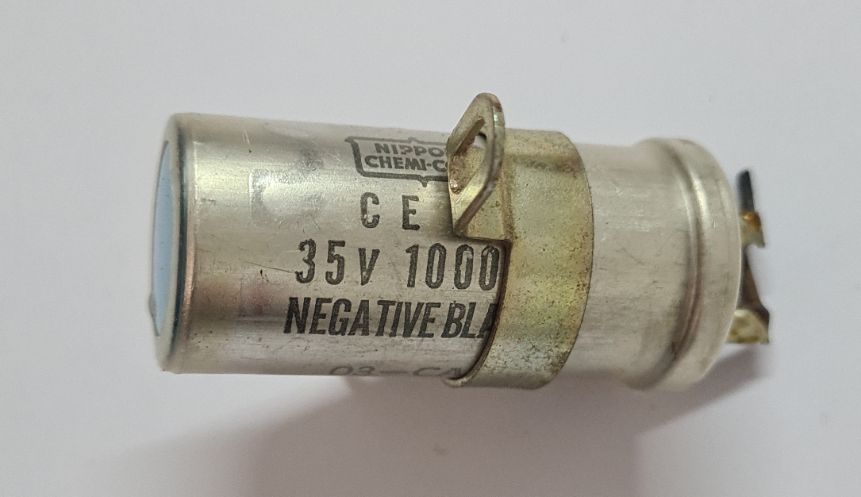 Teac A-4010? Old capacitor 35 volt 1000uf