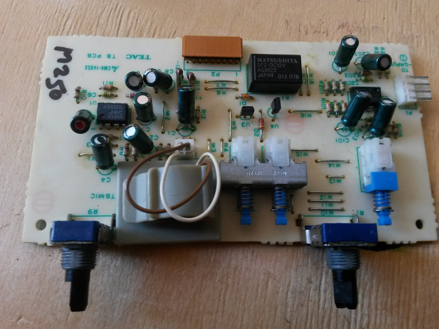 Tascam M2516 Talkback TB pcb 52103213-01