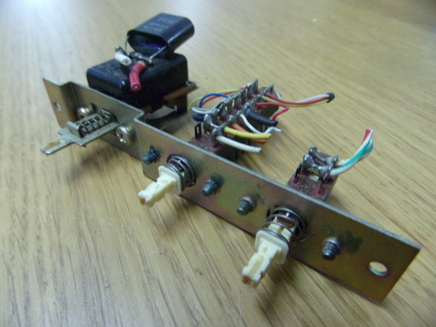 A-5300 3 switch bank on metal frame
