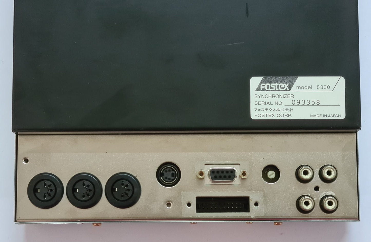 Fostex 8330 synchronizer
