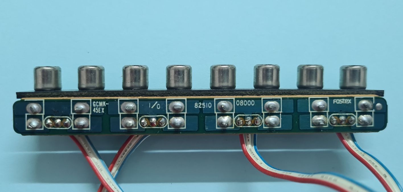 Fostex 350 Phono sockets mixers portastudio 8251008000