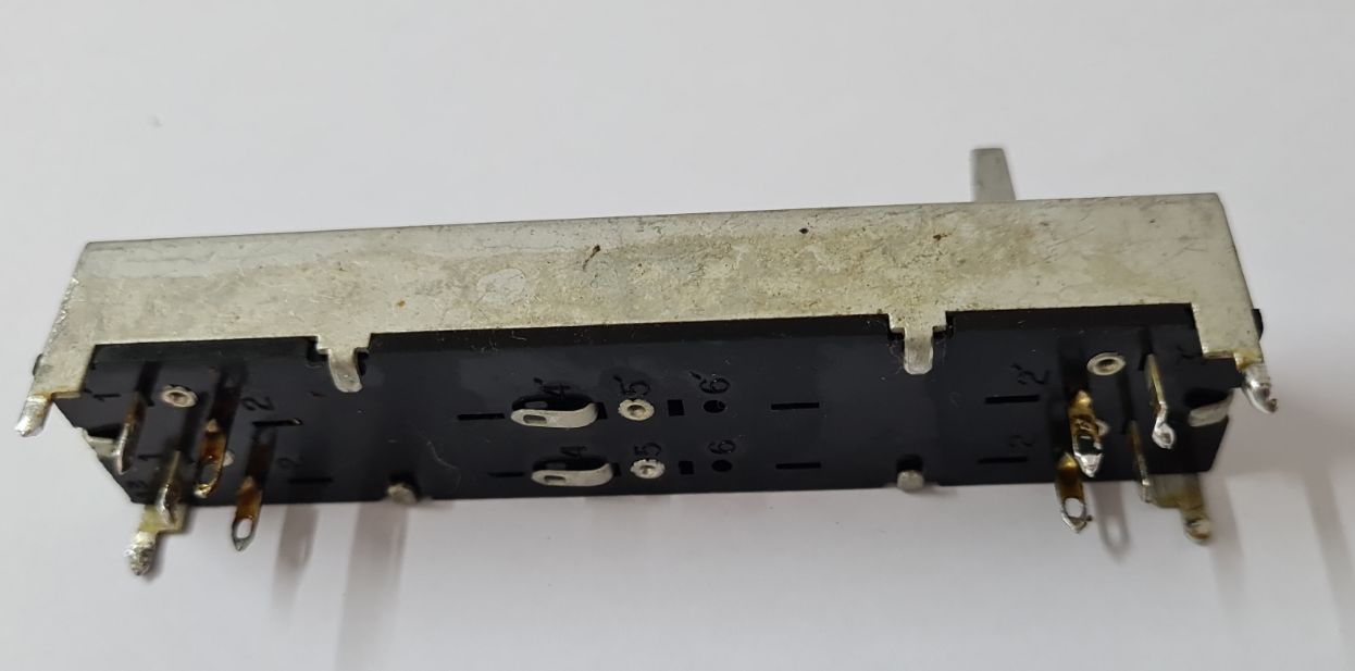 Fostex 250 10ka slider stereo variable resistor cleaned