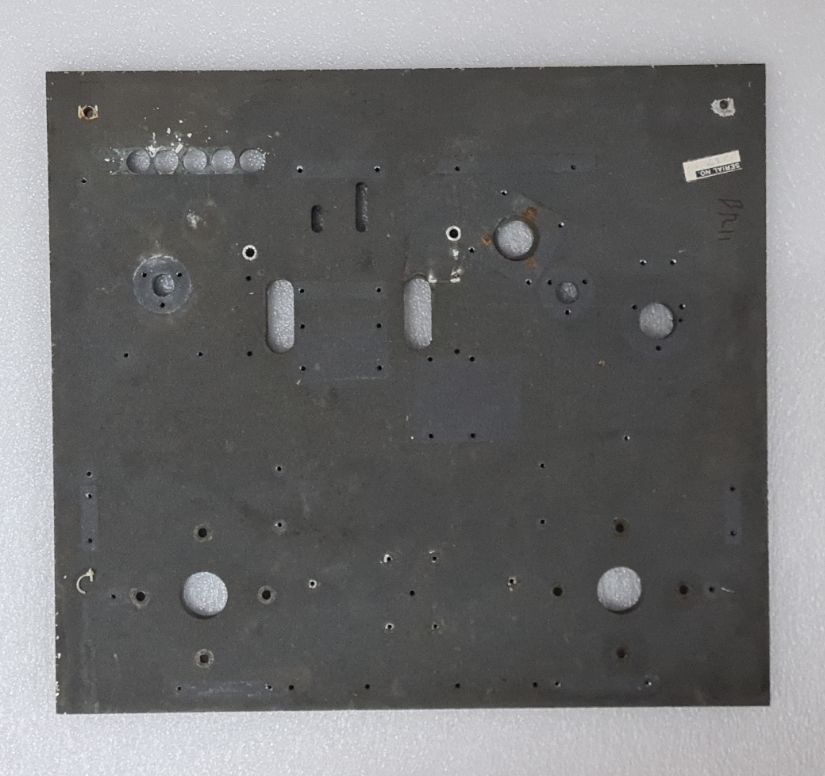 SOUNDCRAFT  760 762 SERIES HEAVY ALUMINUM CNC MILLED TOP PANEL
