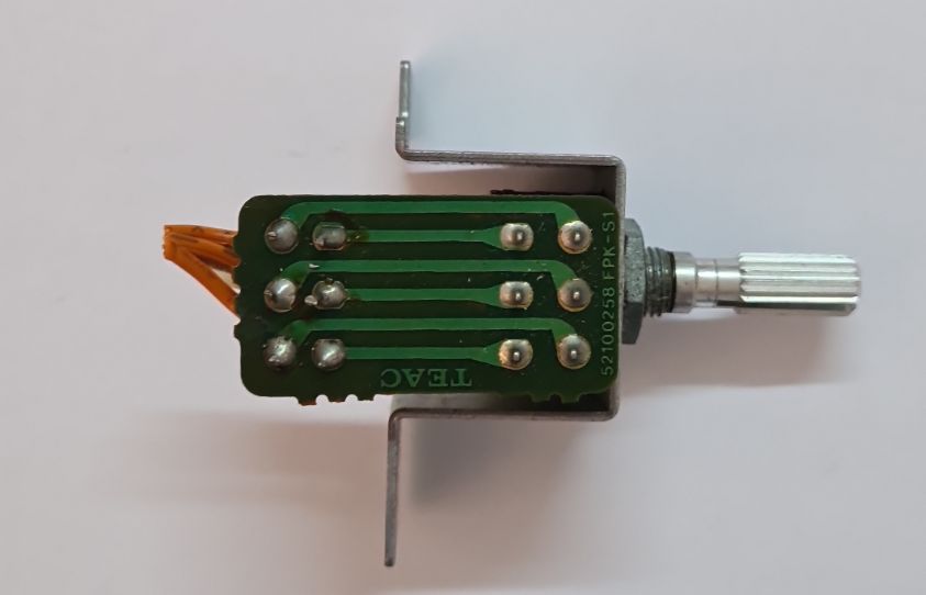 T-9  VOLUME PCB 125 52100258 DUAL 10K A POT