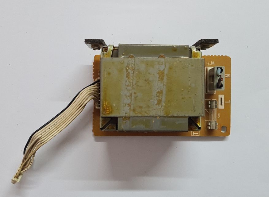 TEAC CASSETTE  R-H500 TRANSFORMER KLT5N015ZE PCB KUP10980-3