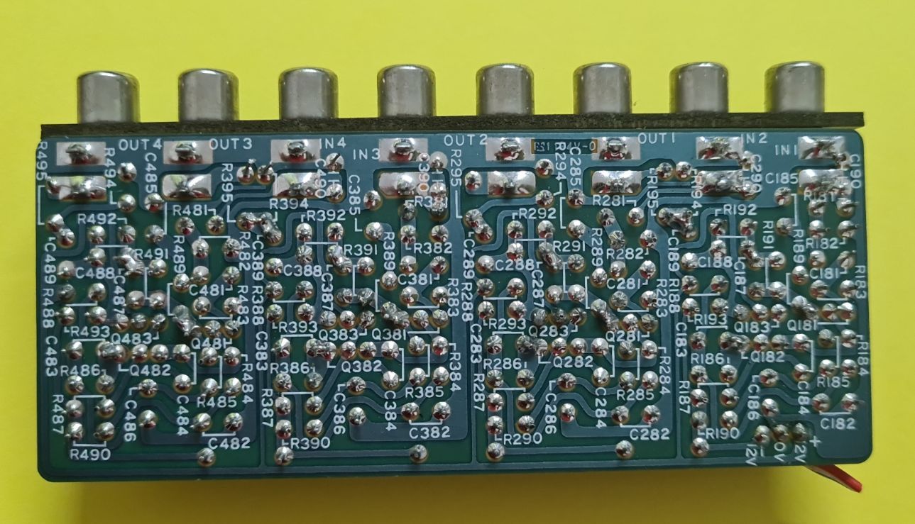 Fostex 350  phono out pcb 8251046000