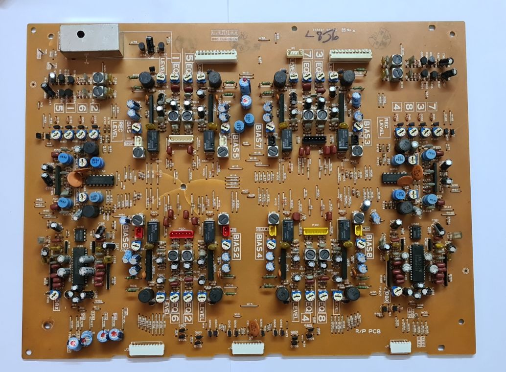 Tascam 488 MK 2 SMASHED R/P PCB E900074-00