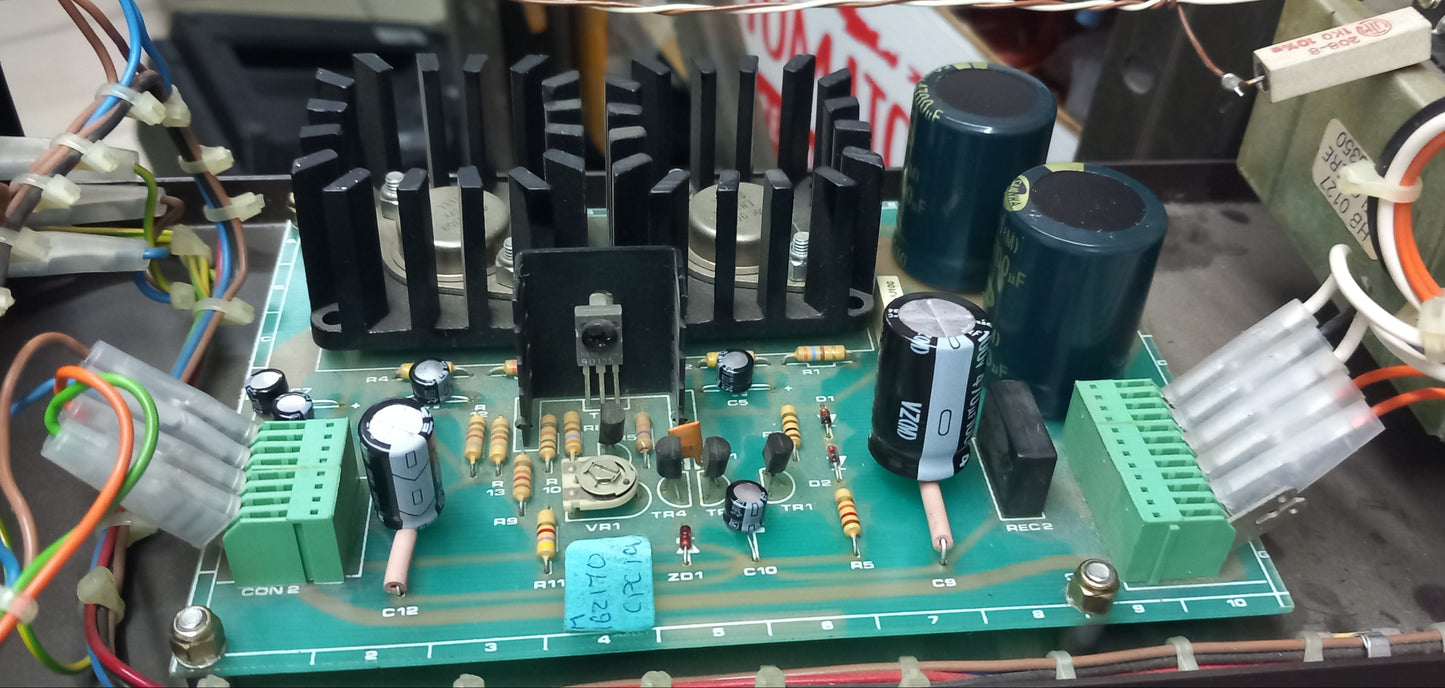 Soundcraft Series 400B 200 or Series 200 console  power supply recapped good to go