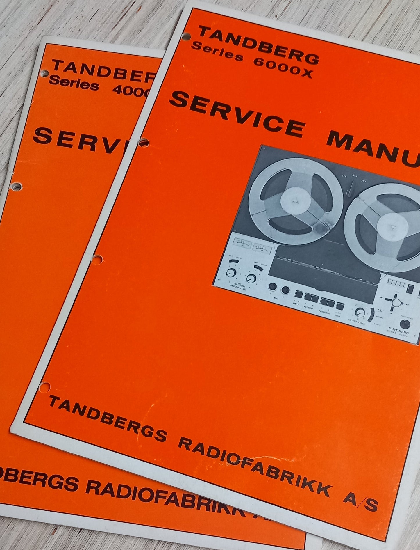 Tandberg  SERVICE and OWNER MANUALS
