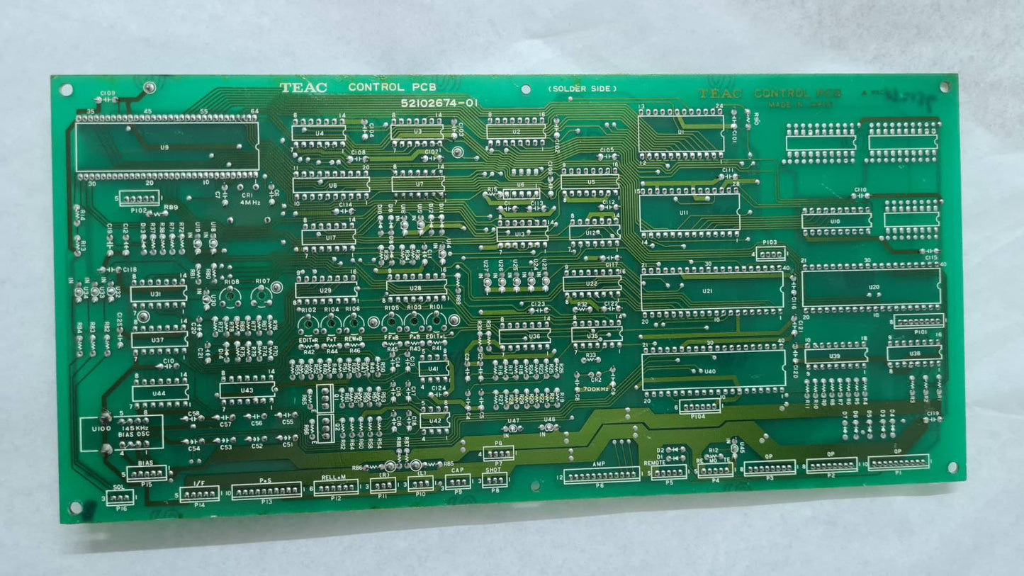 TEAC TASCAM TSR-8 Main control pcb 52102674-01 52102674-03