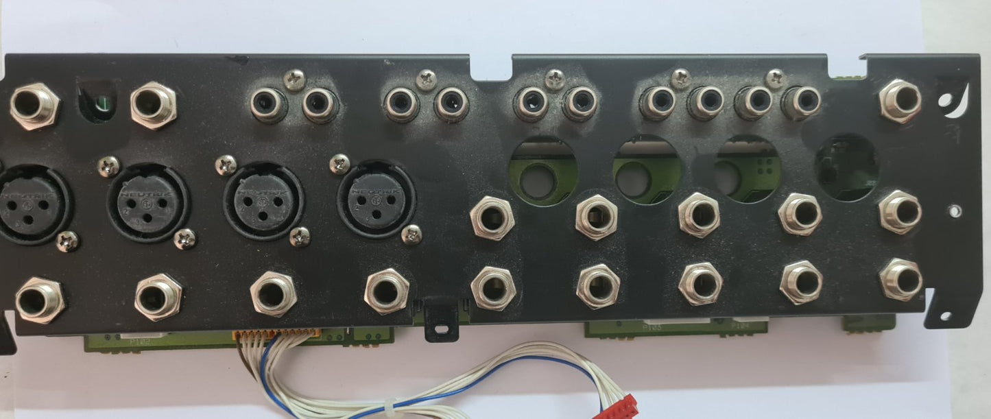 Tascam 564  connector panel and pcbs e900396-00a
