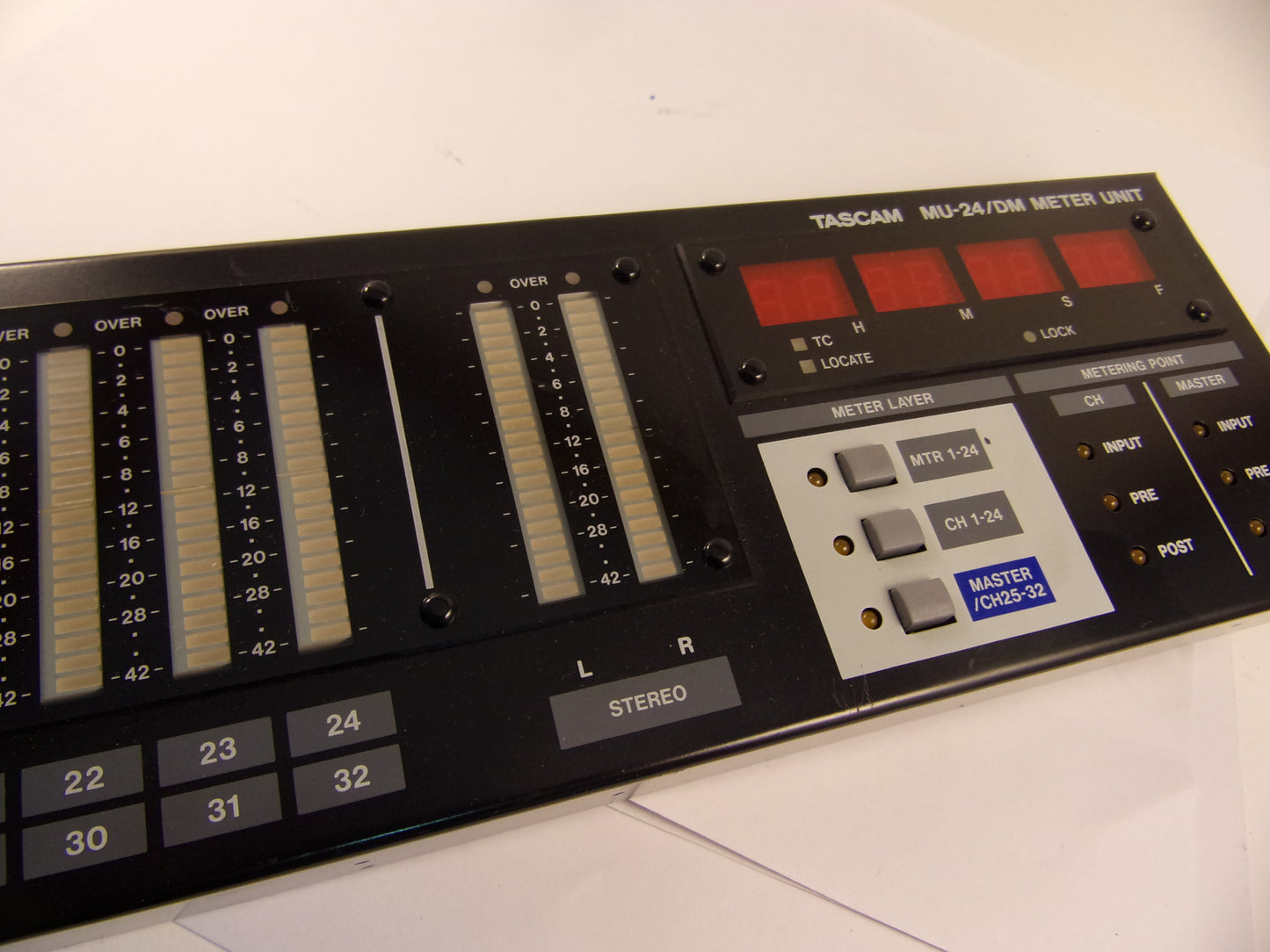 TASCAM MU-24/DM METER UNIT