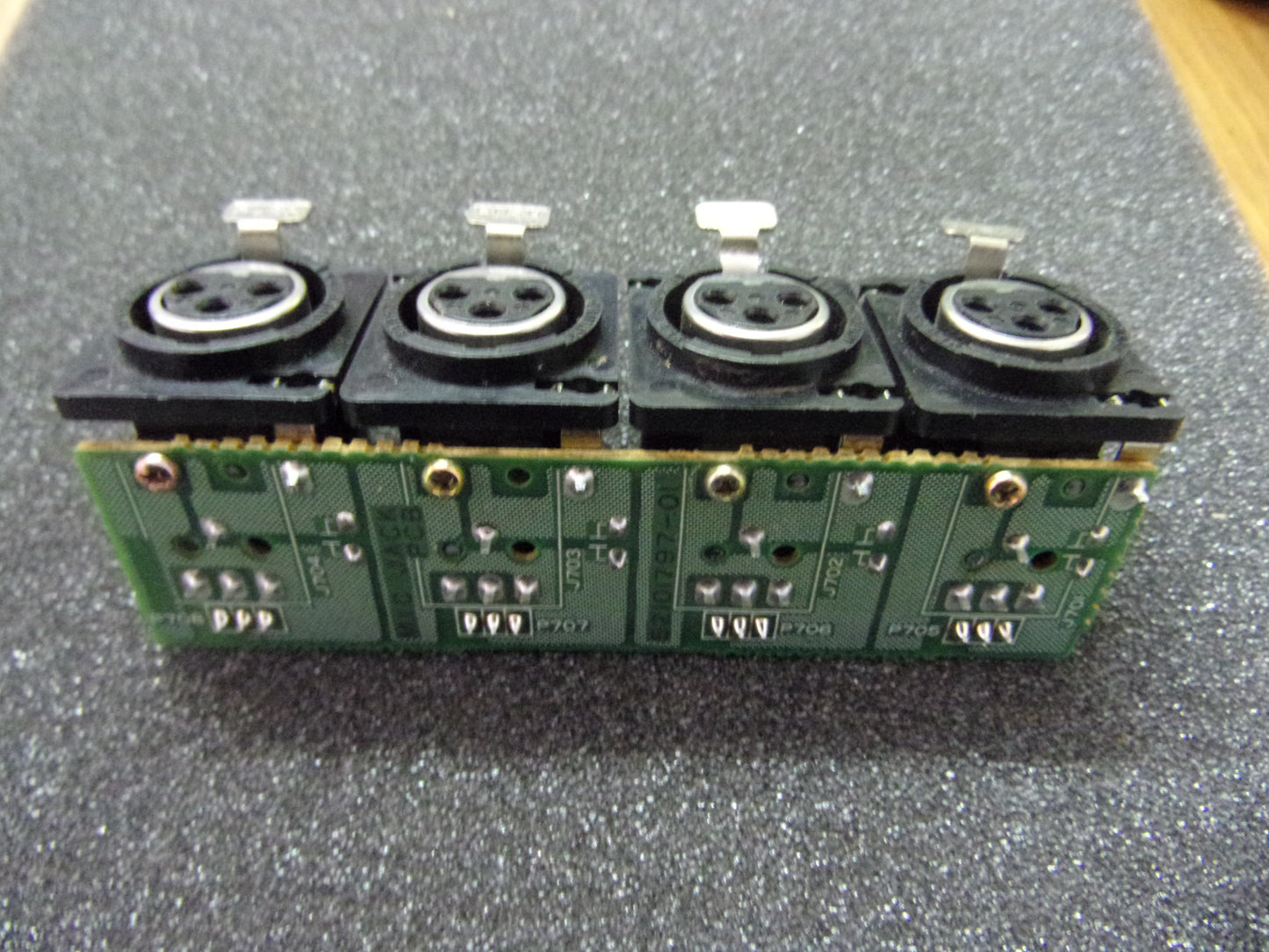Teac Tascam, M-208 M-216 XLR  mic jack pcb 52101797-01 or 52101797-00