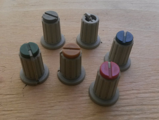 TEAC TASCAM M-1516 M-2516 M-2524 M-3500 M-3700 knobs in various colours