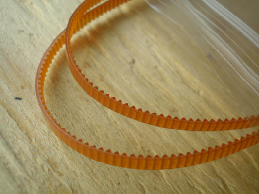 Fostex R8 toothed timing belt used