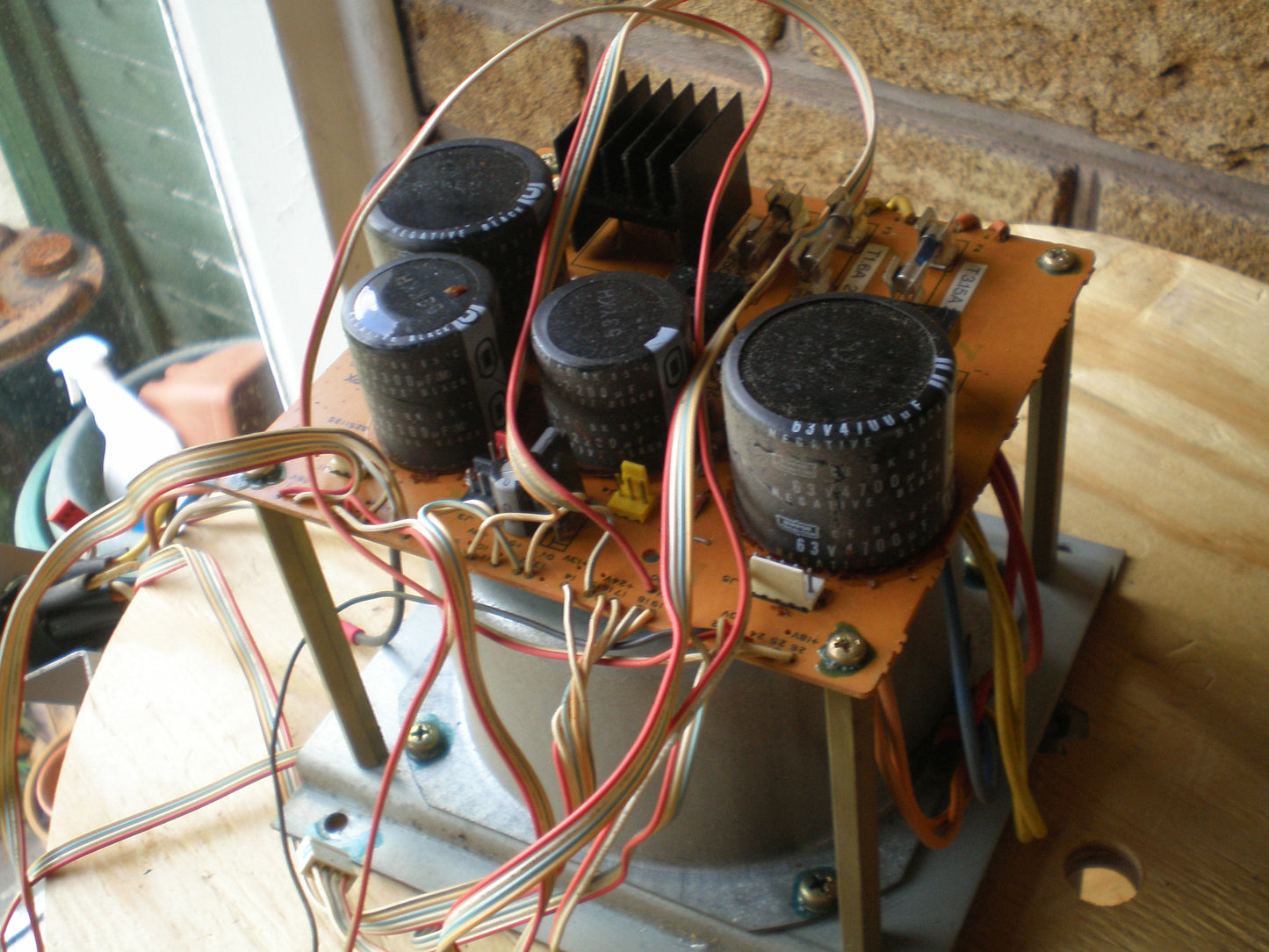 Fostex B16 transformer and power supply pcb