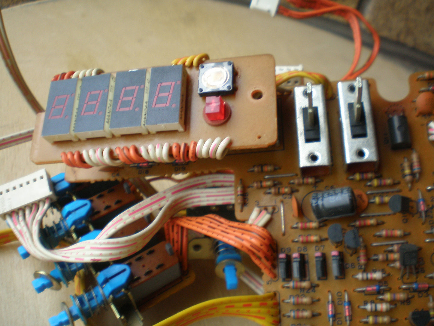 Fostex A8 Function counter PCB 8251033000