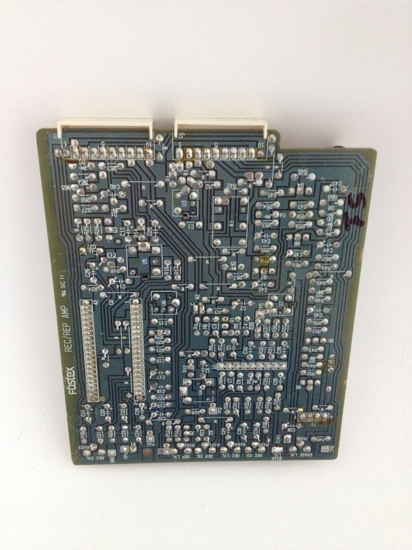 Fostex R8 reel to reel rec/rep amp PCB 8251836 301 Sony chip