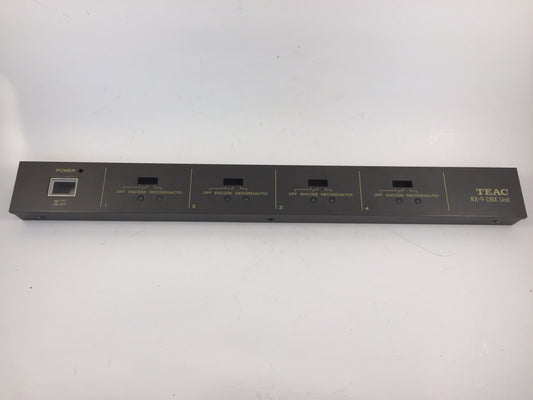 Teac RX-9 front panel clean