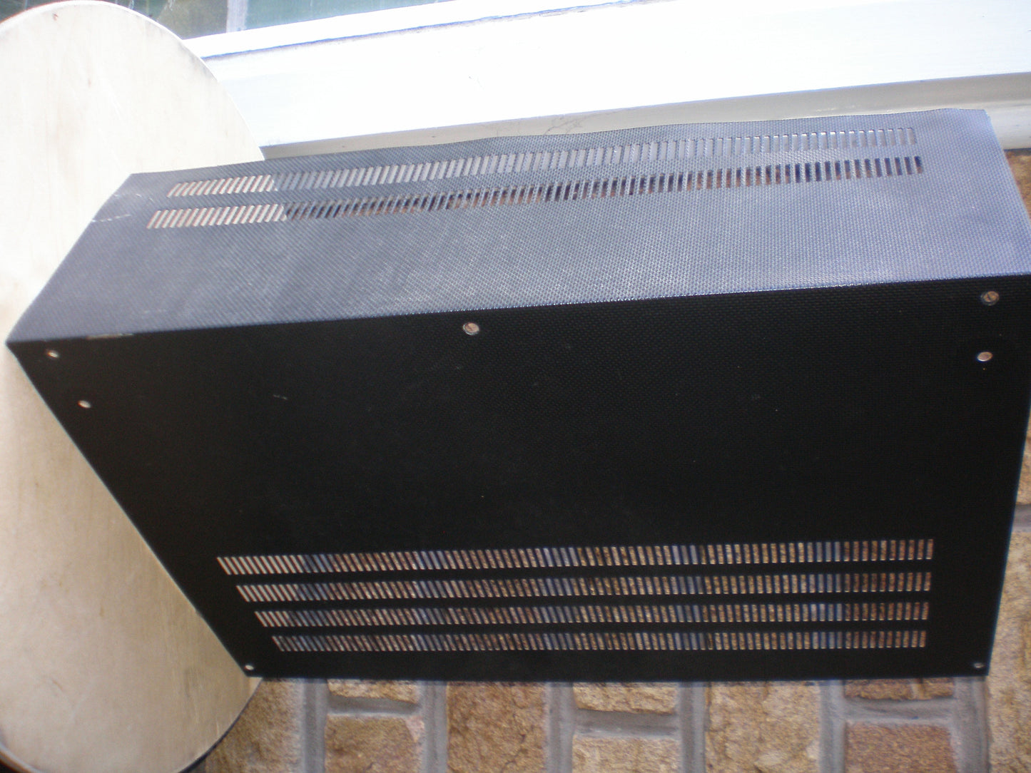 Teac A-3440 and possibly some others rear metal grill panel 55532580