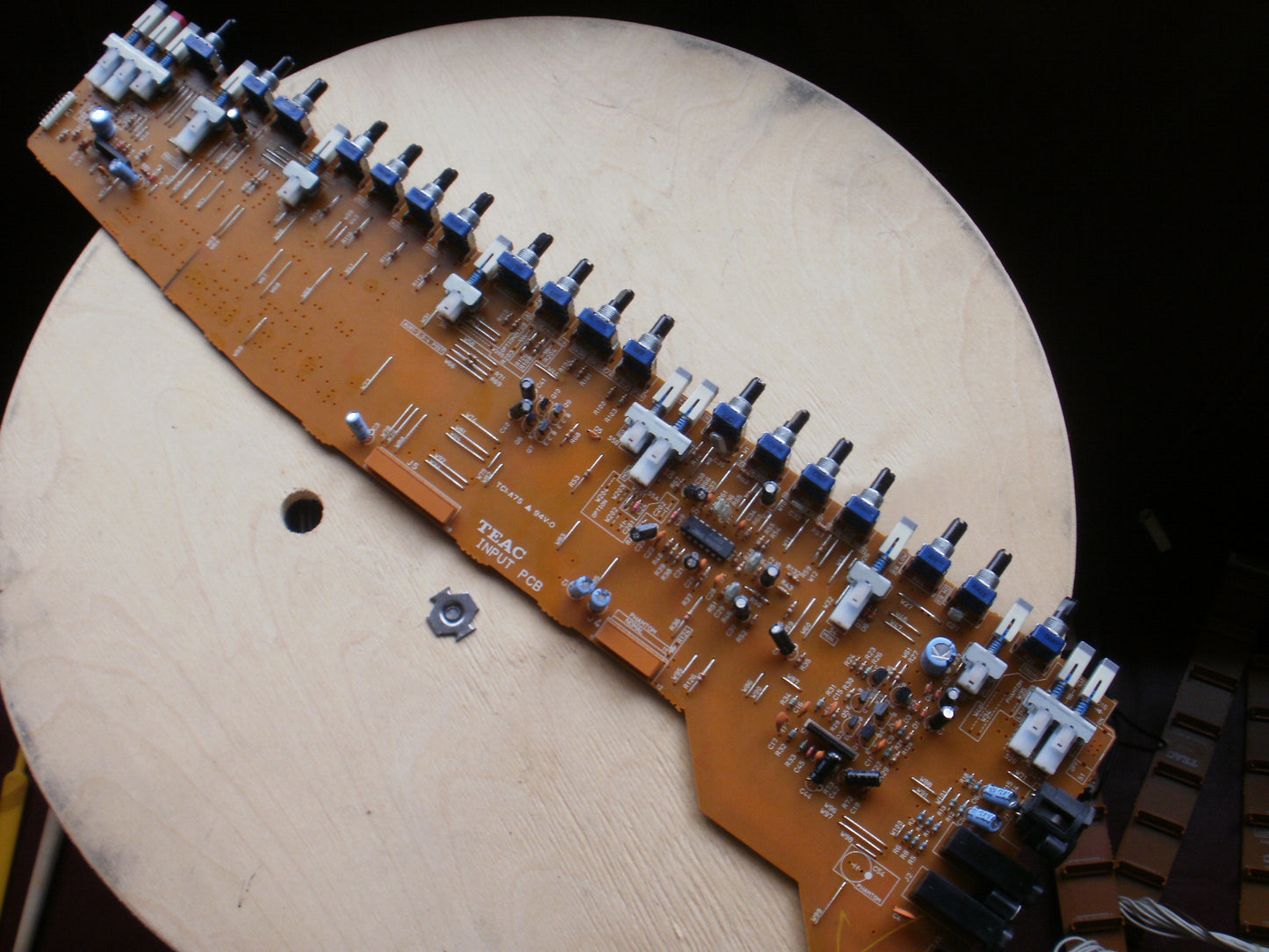 Tascam M-2600 input pcb TEAC 91551281-01  9155128101  91551281-00  9155128100
