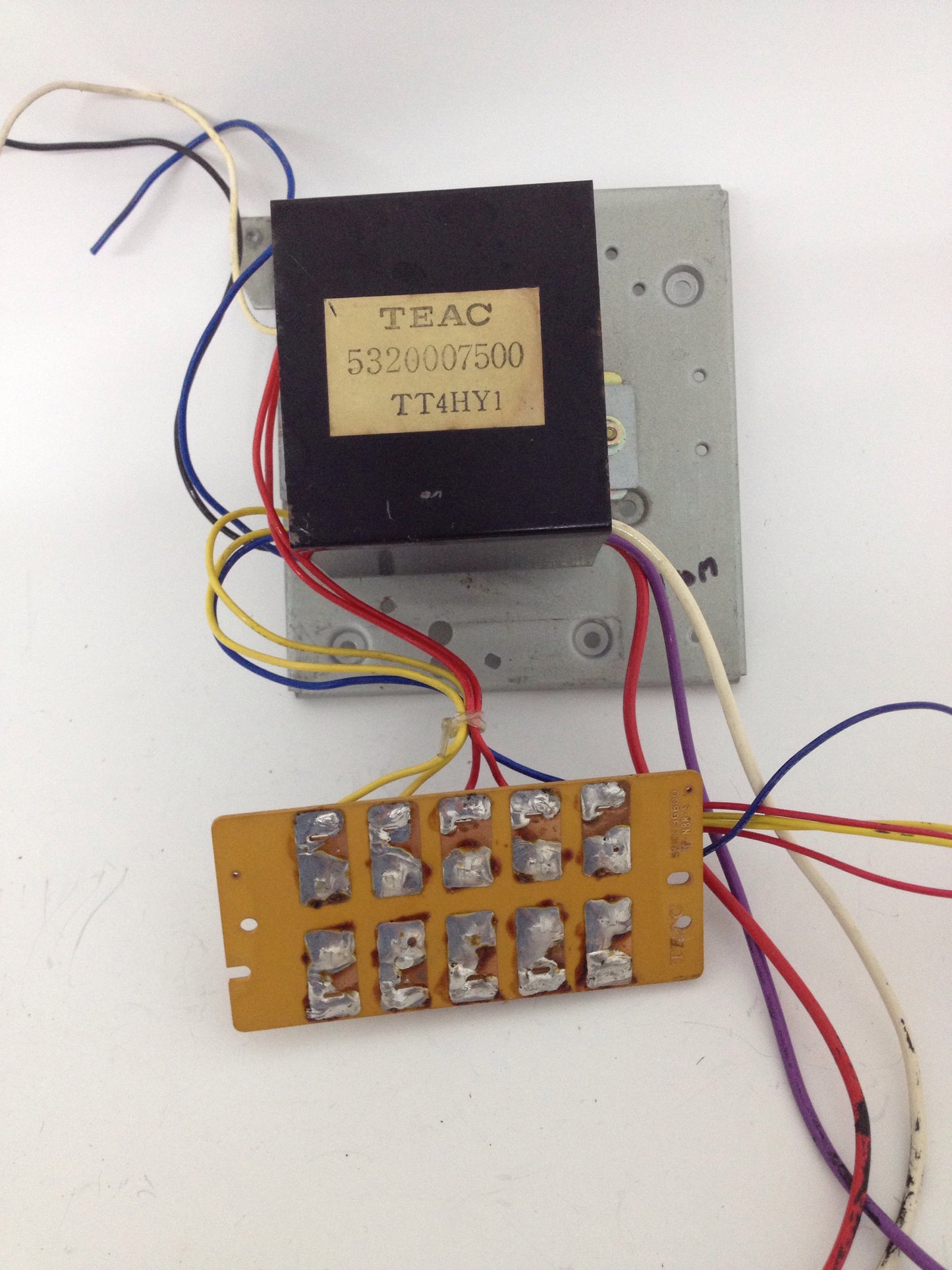 Tascam 133 power transformer and fuse board  5320007500 53200075-00