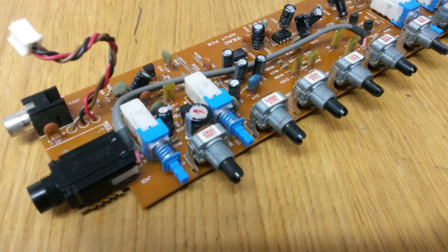 Teac M-208 M-216 M-224 input pcb 52101793-01 ( 52101792-02)  2 variants