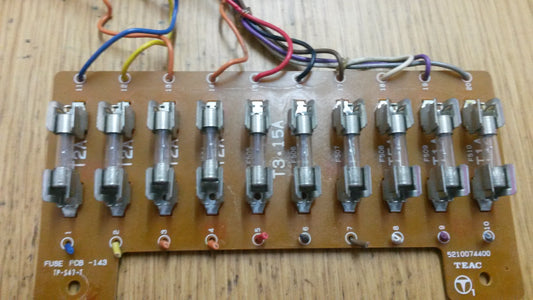 Tascam 38 Fuse PCB-143 5210074400