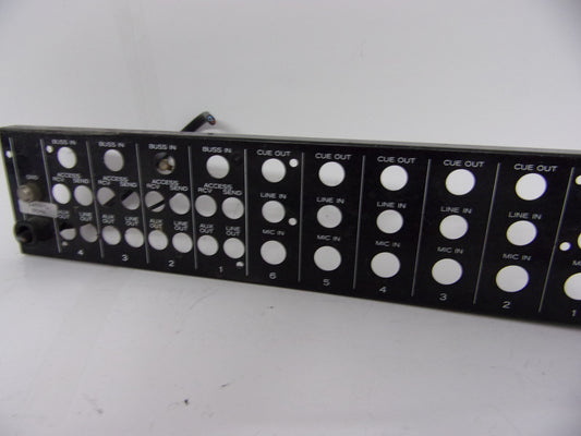 Teac 2A mixer rear panel