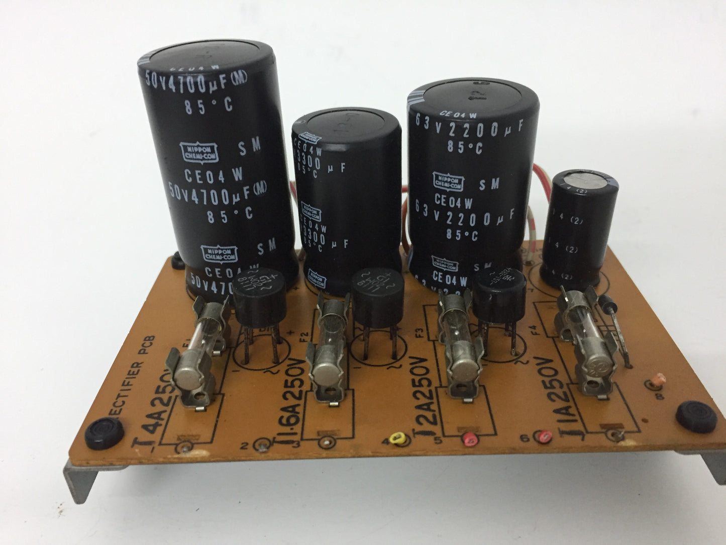 Fostex A-4 Model 80 PSU board rectifier pcb 8251040000