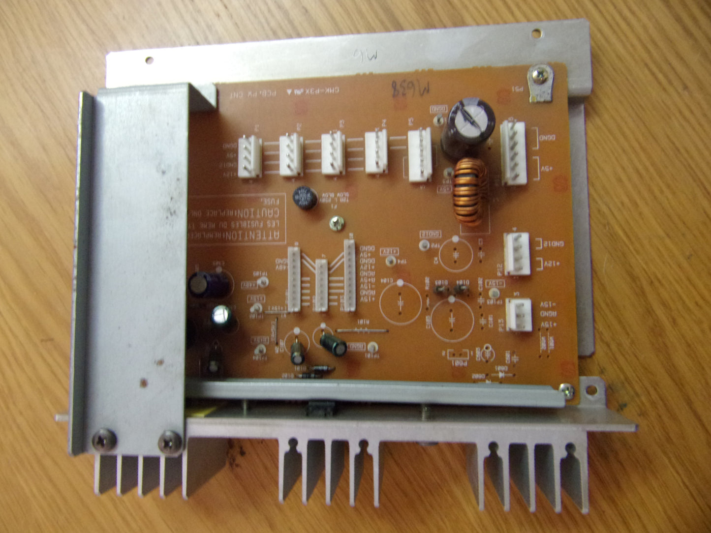 Tascam TM-D8000 PCB PWR CONT