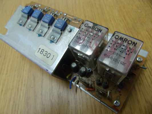 TEAC A-5300 Capstan motor control pcb and metal work