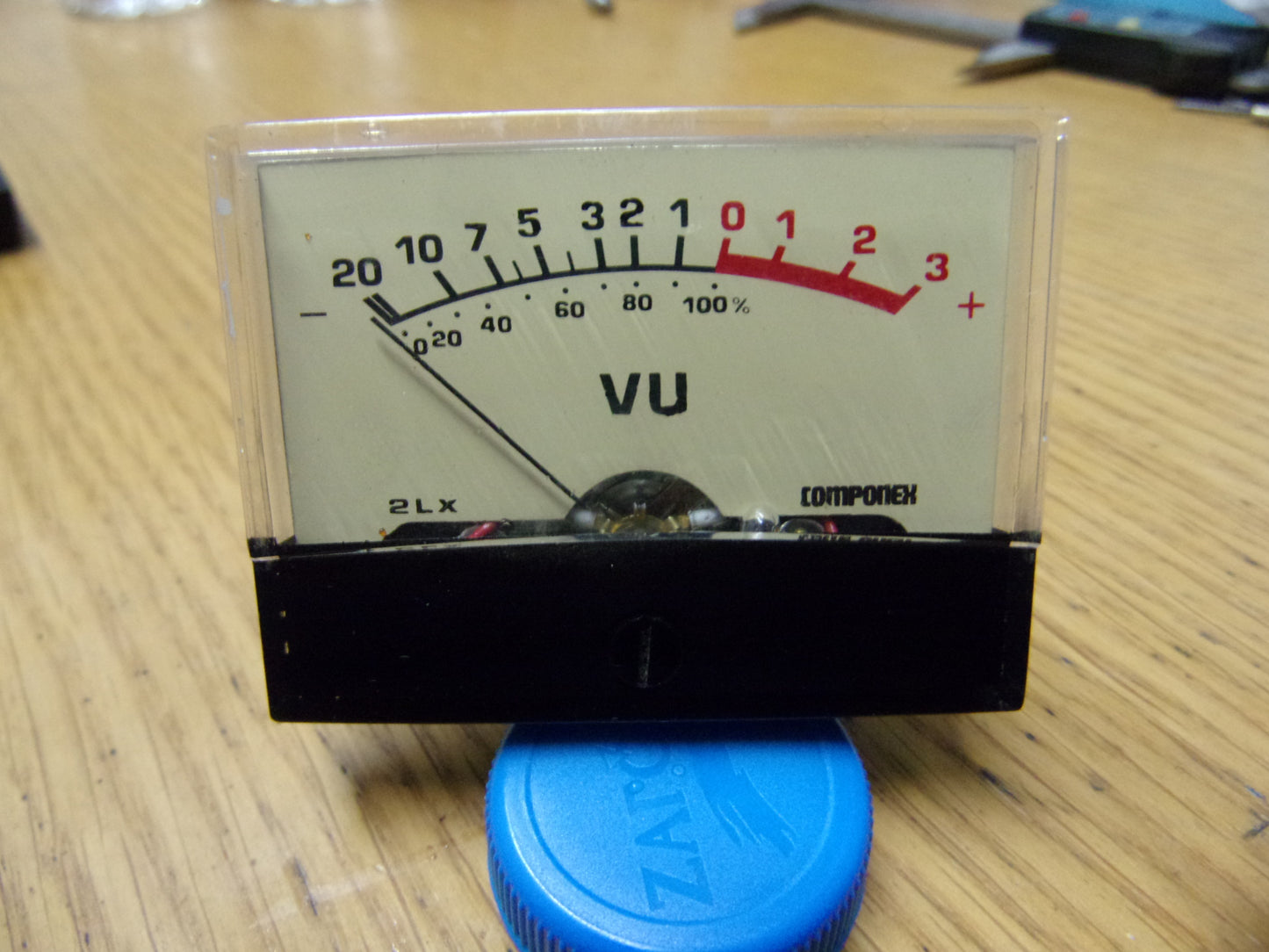 Soundcraft 400B componex 2LX 2L VU meter