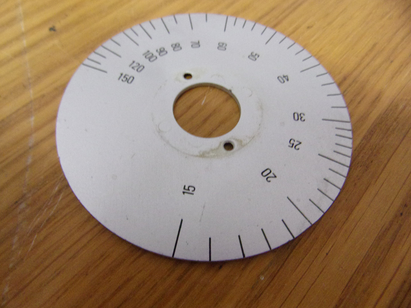Ferrograph RTS  dial scale