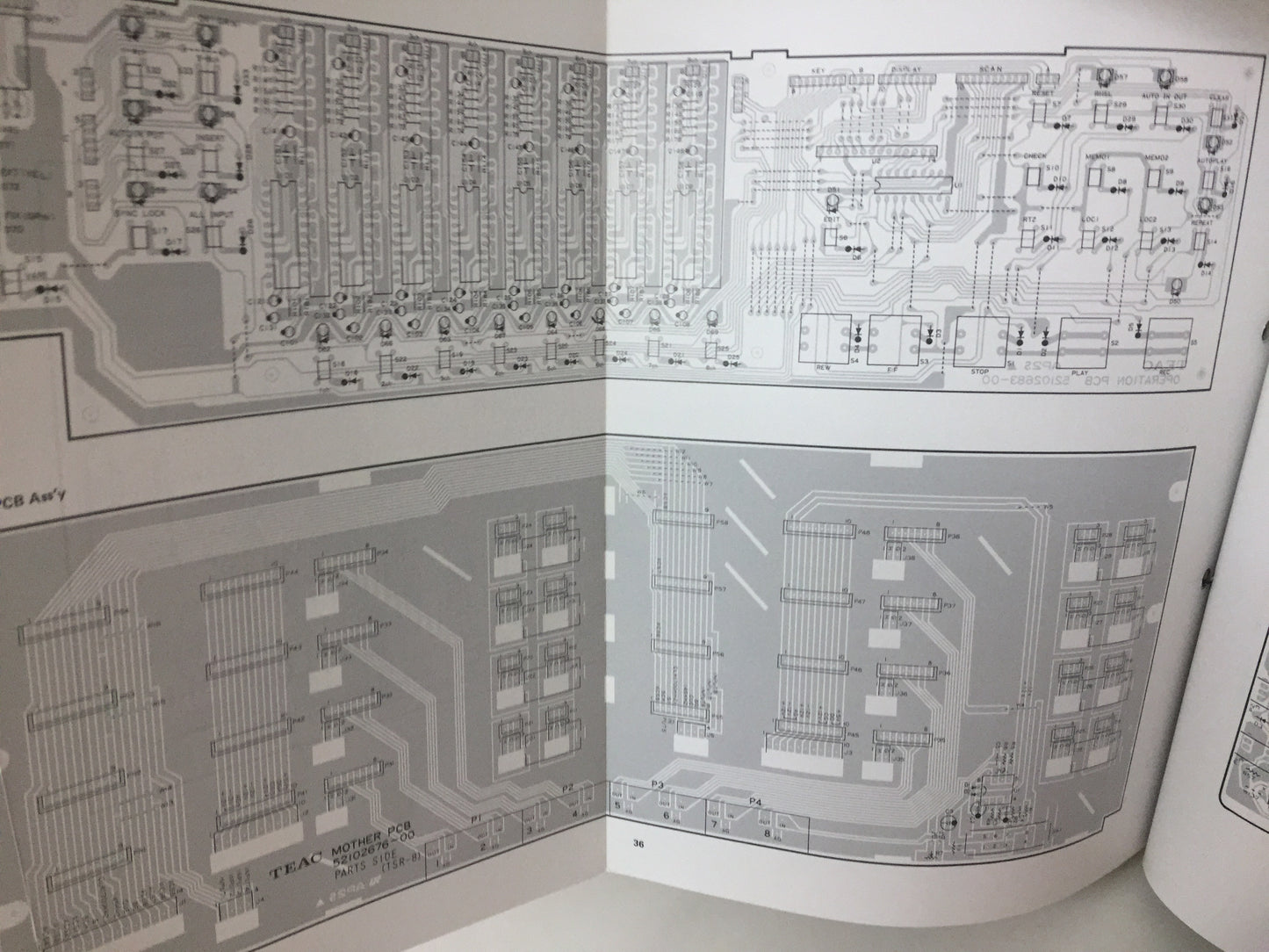 TASCAM TSR-8  Service Manual OPERATION/MAINTENANCE