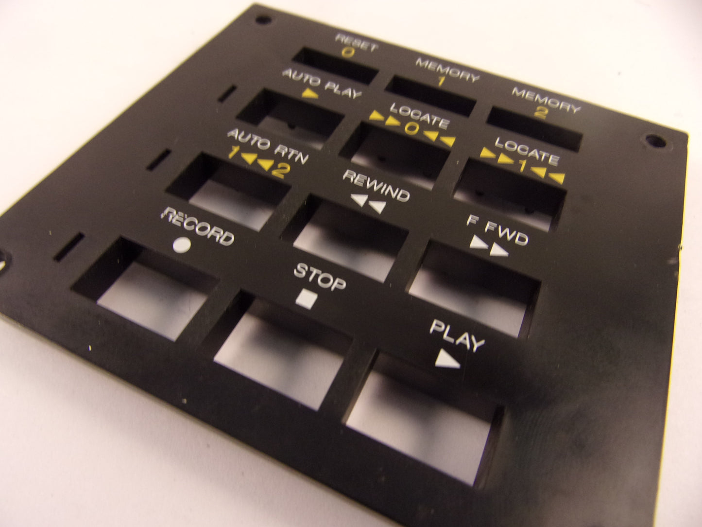 Fostex E-2 push button plastic cover