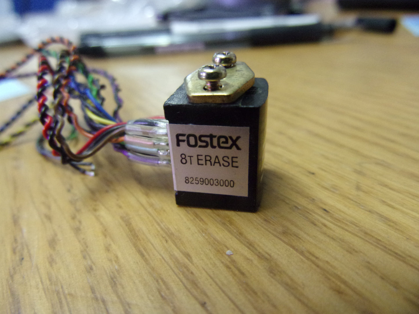 Fostex R8 Model 80 erase head 8259003000 relapped very good condition